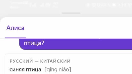 Алиса как будет на китайском серы