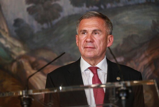    Президент Татарстана Рустам Минниханов