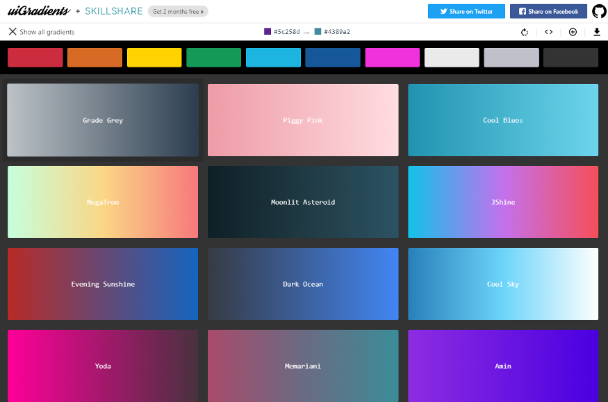 UIGradients