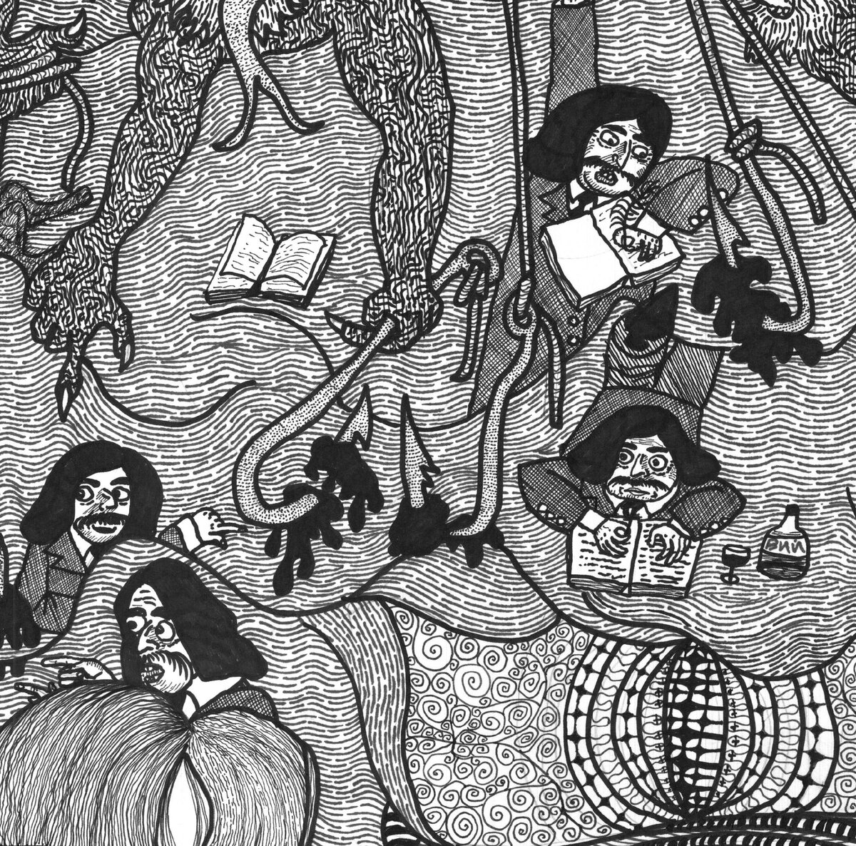 Видимо, крючья, поднимающие Вию веки, не сильно мешают Николаям Васильевичам