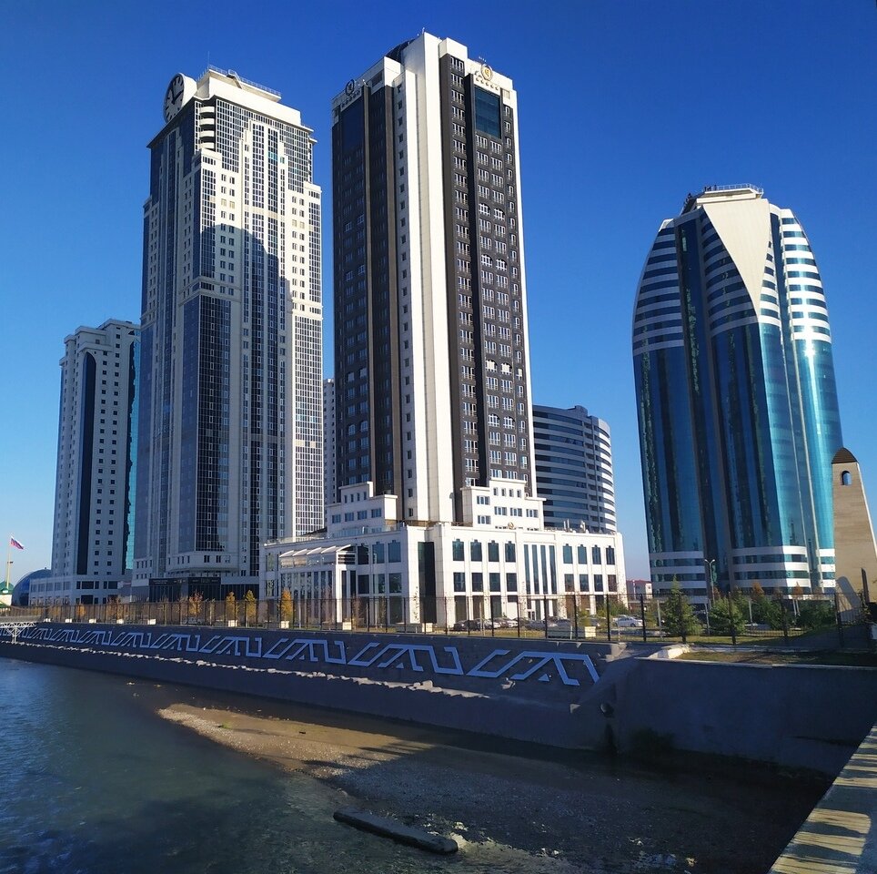 грозный мост через сунжу