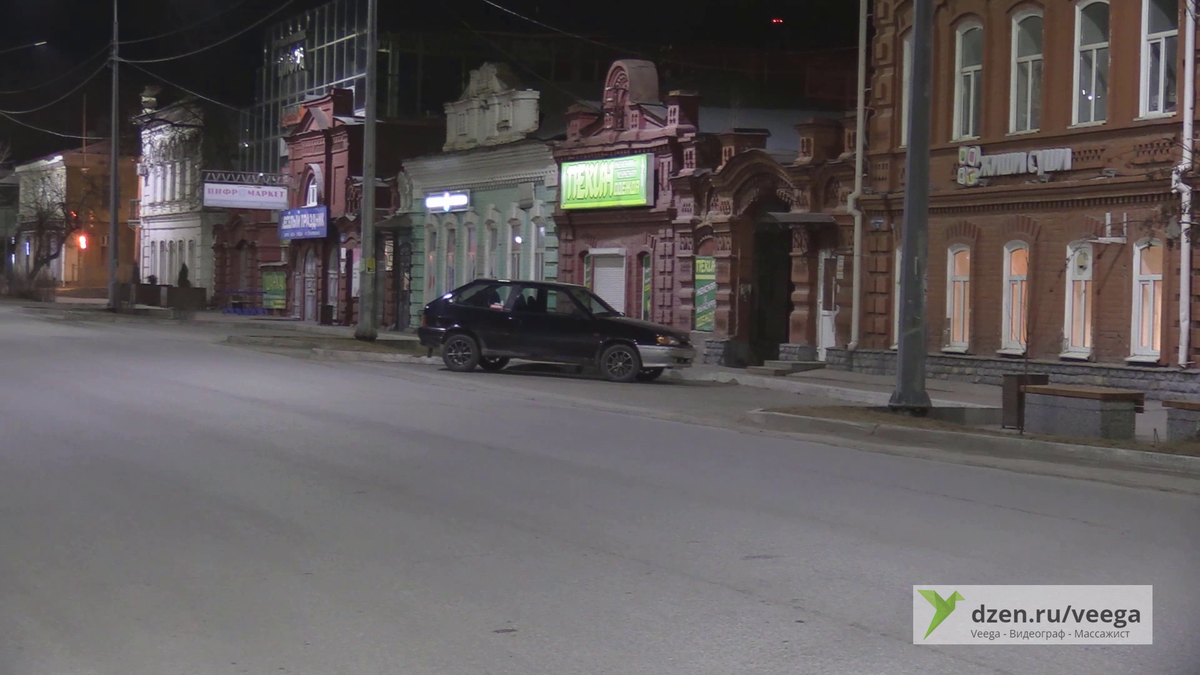 Ночной Красноуфимск прекрасен.