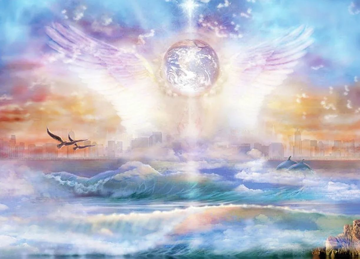 Рождение света в душе. Небесные ангелы. Небесный свет. Ангел в небесном свете. Божественный свет.