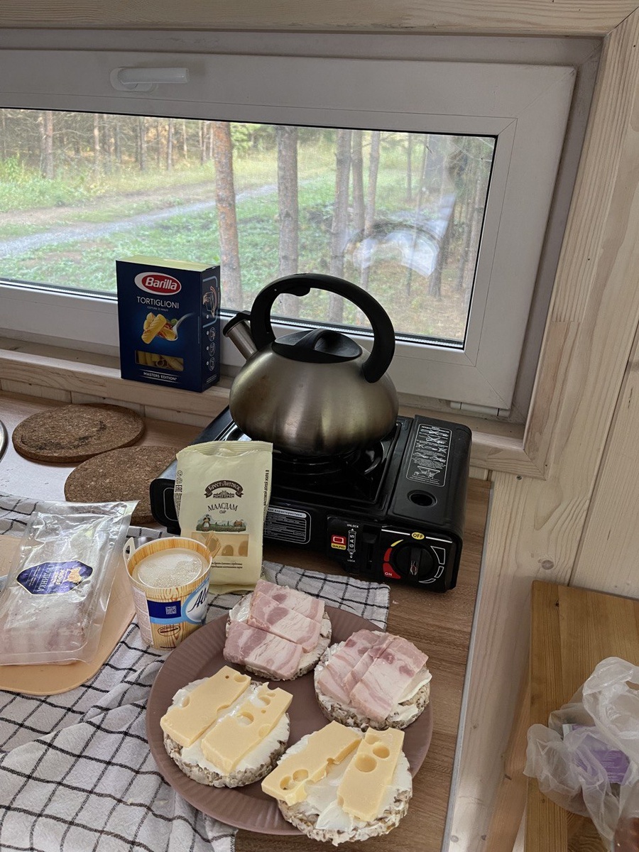 Для начала заменим хлеб на хлебцы