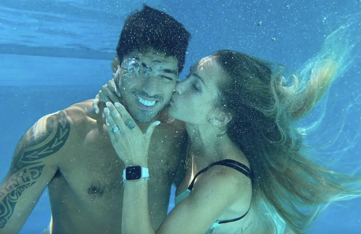 Луис Суарес и Софья Бальби