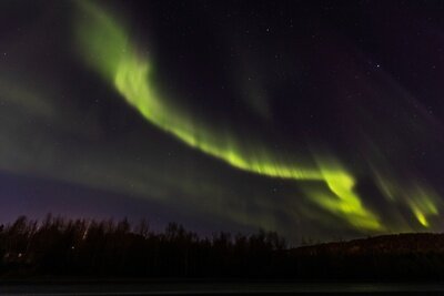    Северное сияние ©Павел Львов РИА Новости