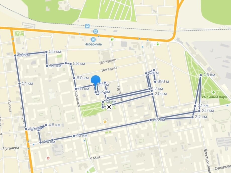 Наш маршрут