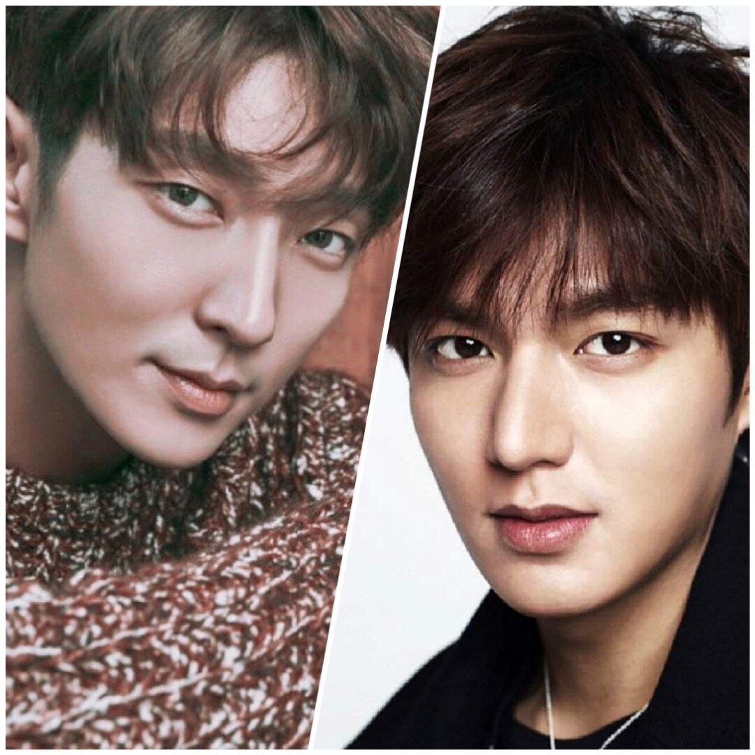 Ли Джун Ги и Ли Мин Хо. Коллаж из интернета. 