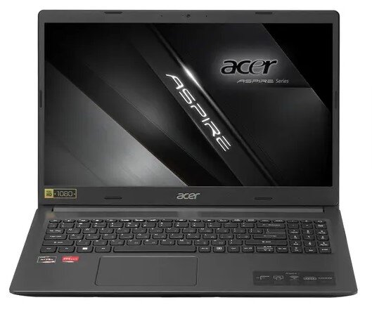 Acer Aspire 3 - стоимость на момент публикации около 45 000 рублей. Хороший вариант начального уровня. Full HD IPS-матрица диагональю 15,6 дюйма, процессор Ryzen 5, 8ГБ оперативной памяти и SSD-диск на 256Гб. 