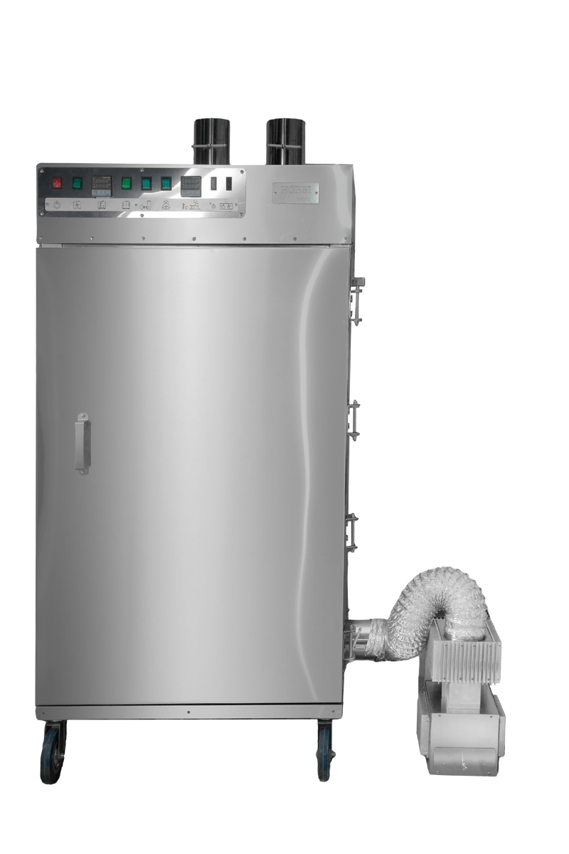 Шнековый дымогенератор и термокамера Hobbi Smoke на 320 литров! 🔥