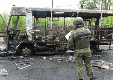    Число погибших при нацистском обстреле Донецка возросло до девяти человек