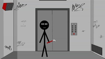 СТИКМЭН БЕЗУМНЫЙ ПОБЕГ ИЗ ЛИФТА Игра На Телефоны Андроид И iOS Stickman Escape Lift By Starodymov