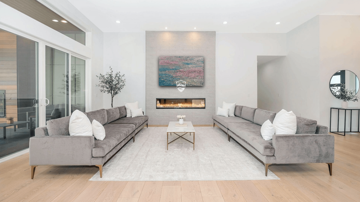 Картина «Ещё одно утро в Арктике», 2023 год. Автор Ирина Бабина