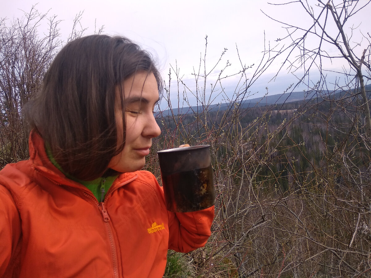 Утренний кофе. Моё первое кофейное наслаждение "на верхах"