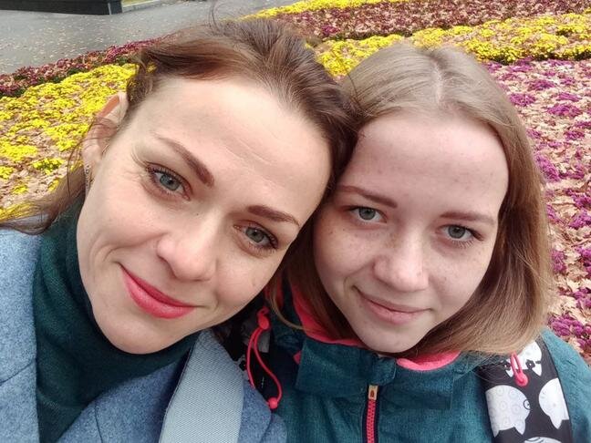 Со старшей дочкой Ксенией / Фото: личный архив Елены Иващенко