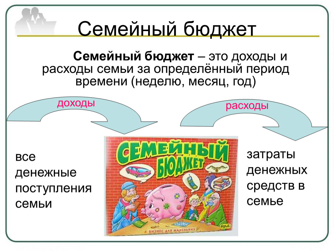 Скачать проект доходы семьи 5 класс
