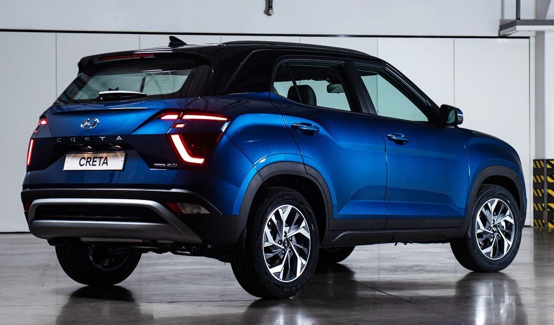      Задняя оптика новой Hyundai Creta