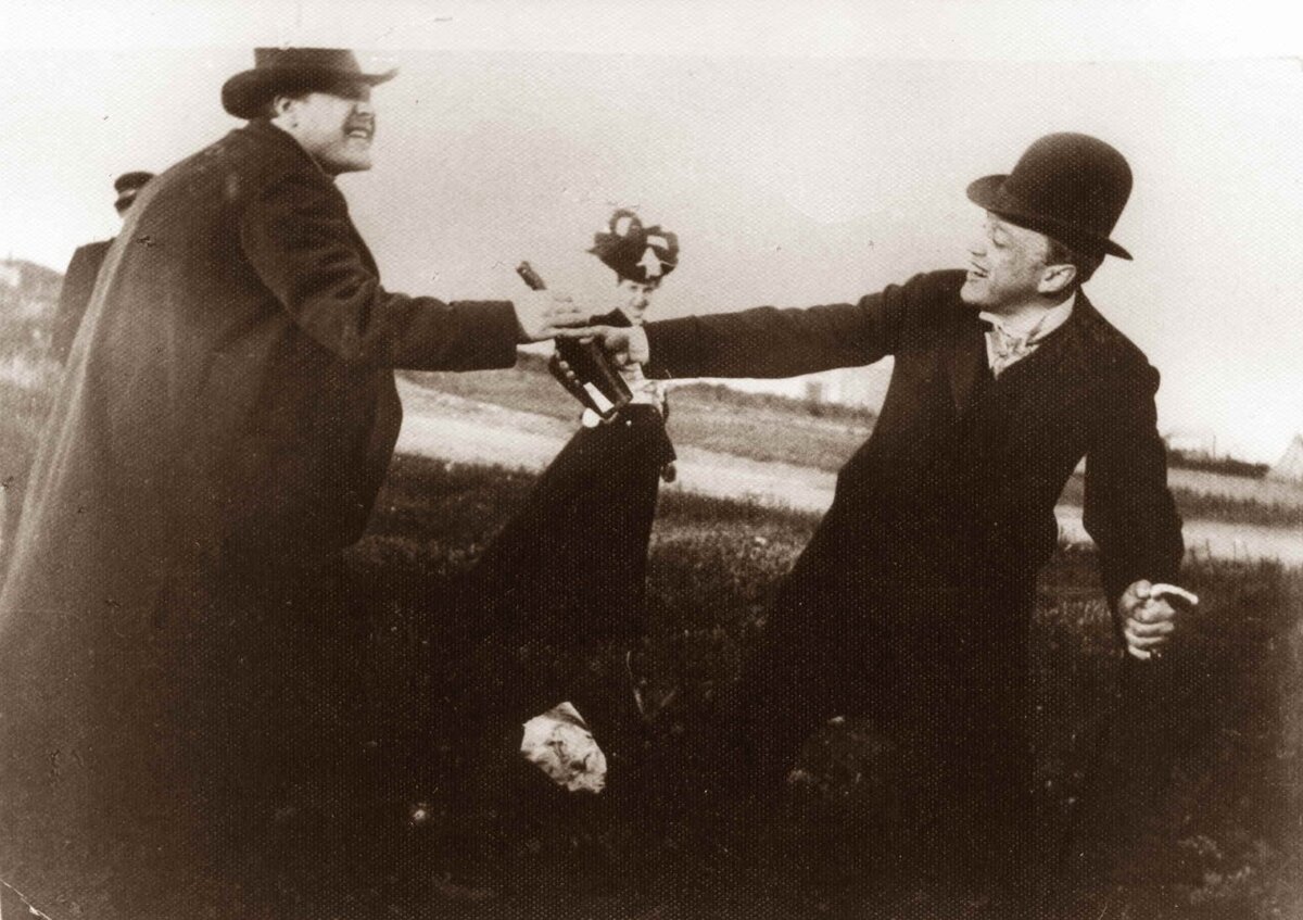 Фёдор Шаляпин и Леонид Собинов на гастролях в Монте-Карло, 1907 год. Фото из фондов дом-музея Собинова в Ярославле.