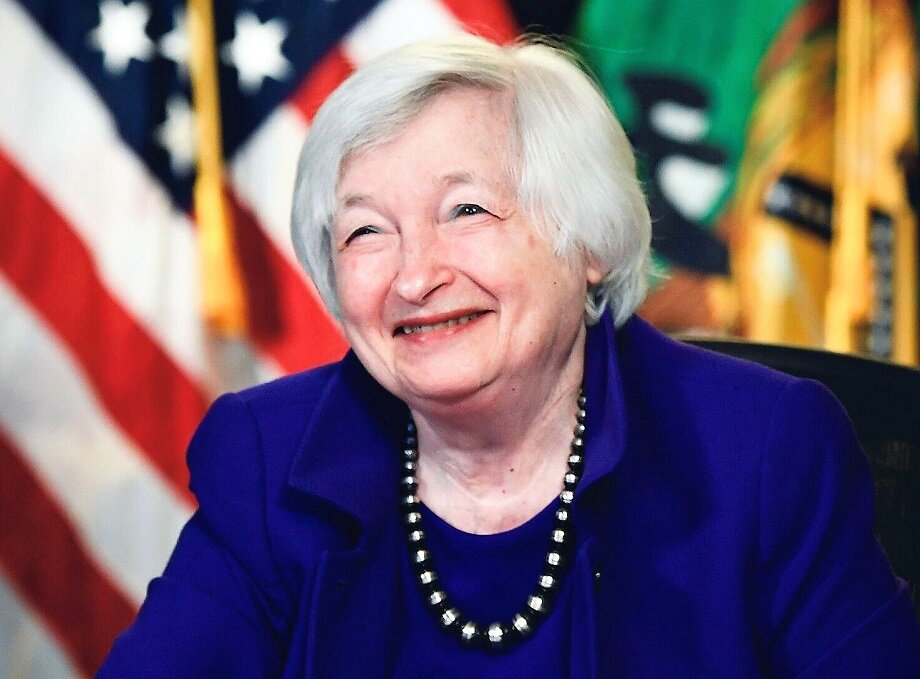 Министр финансов США Джанет Йеллен. Фото: U.S. Department of Treasury/Public Domain