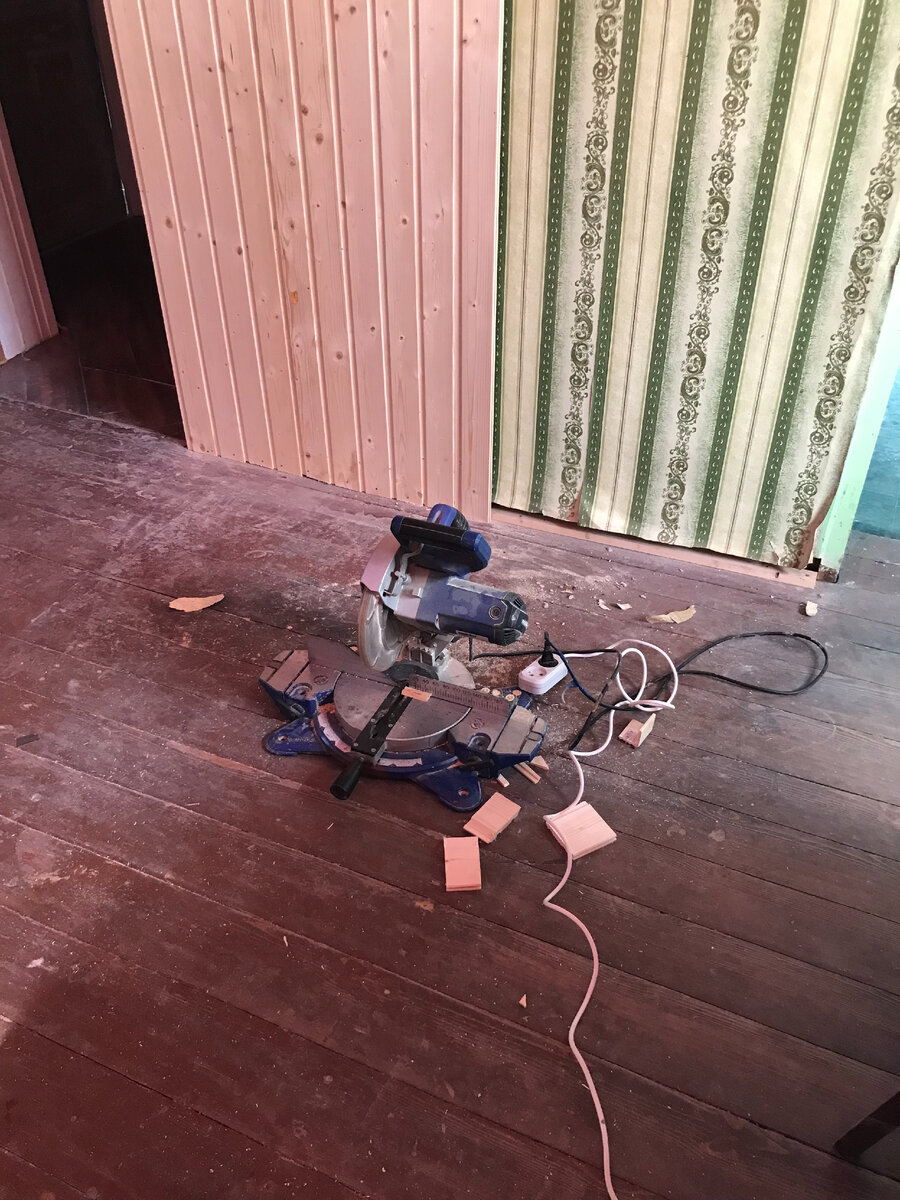 Фото автора. Стадии ремонта