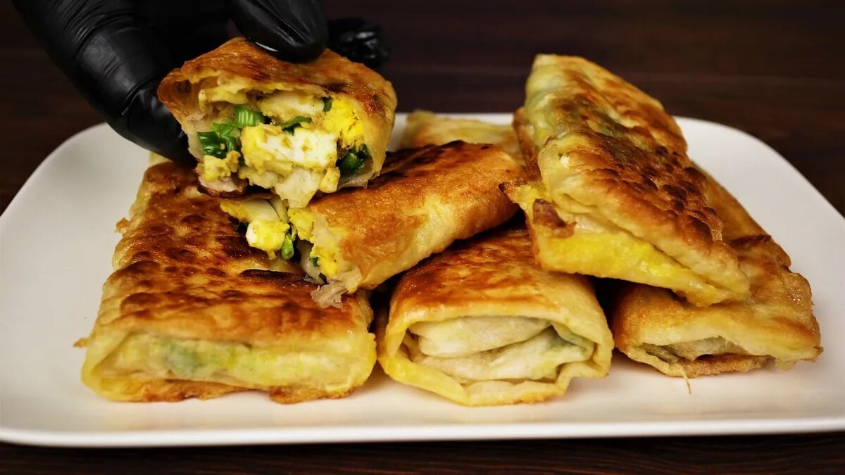 Польский мясной пирог в лаваше