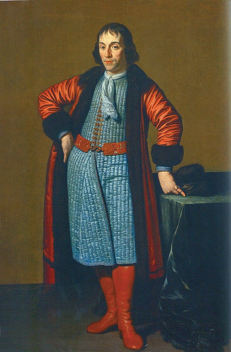 М. ван Мюссхер. Портрет А. Меншикова в Голландии, 1698 год. 