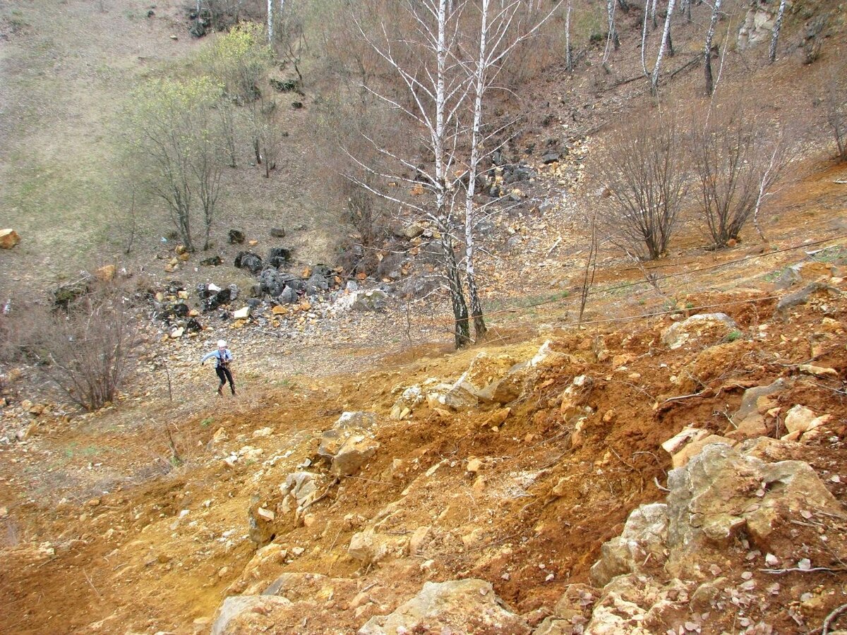 Этап подъем / спуск в Барсуках 