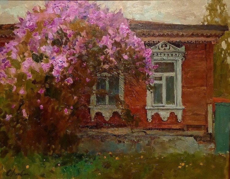 Куст сирени