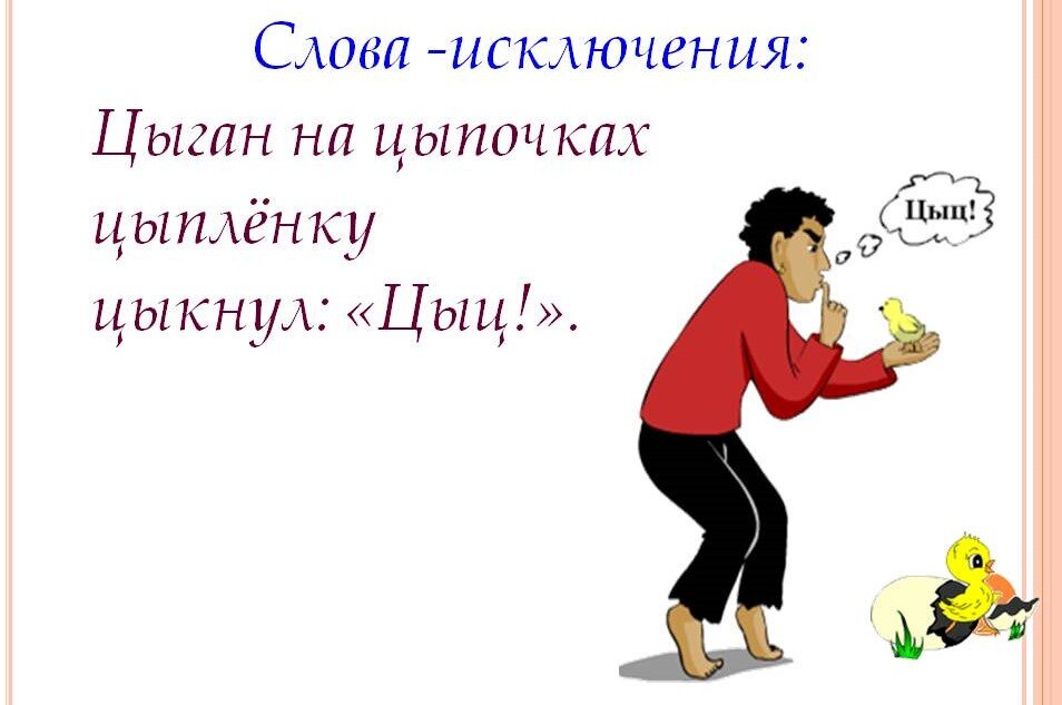 Правило цыц цыган на цыпочках. Цыган цыпленку цыкнул цыц. Слова с цыган на цыпочках. Цыган на цыпочках цыпленку цыкнул цыц рисунок. Цыц!.