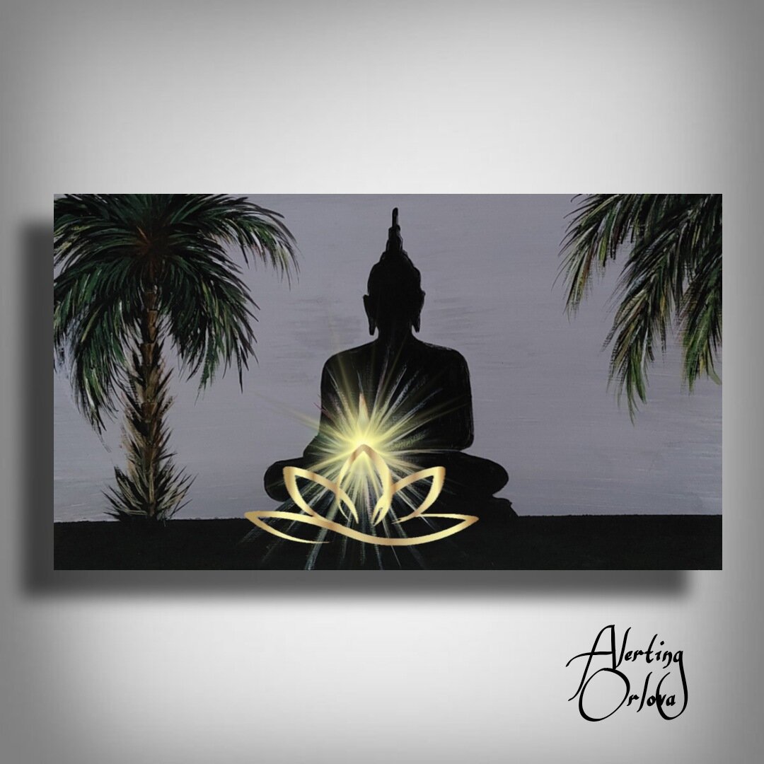 Будда ( мой рисунок )