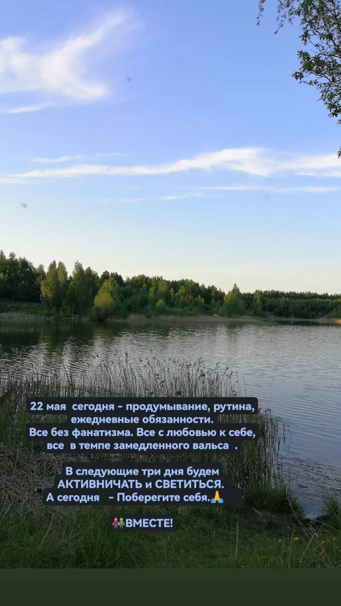 тишина...