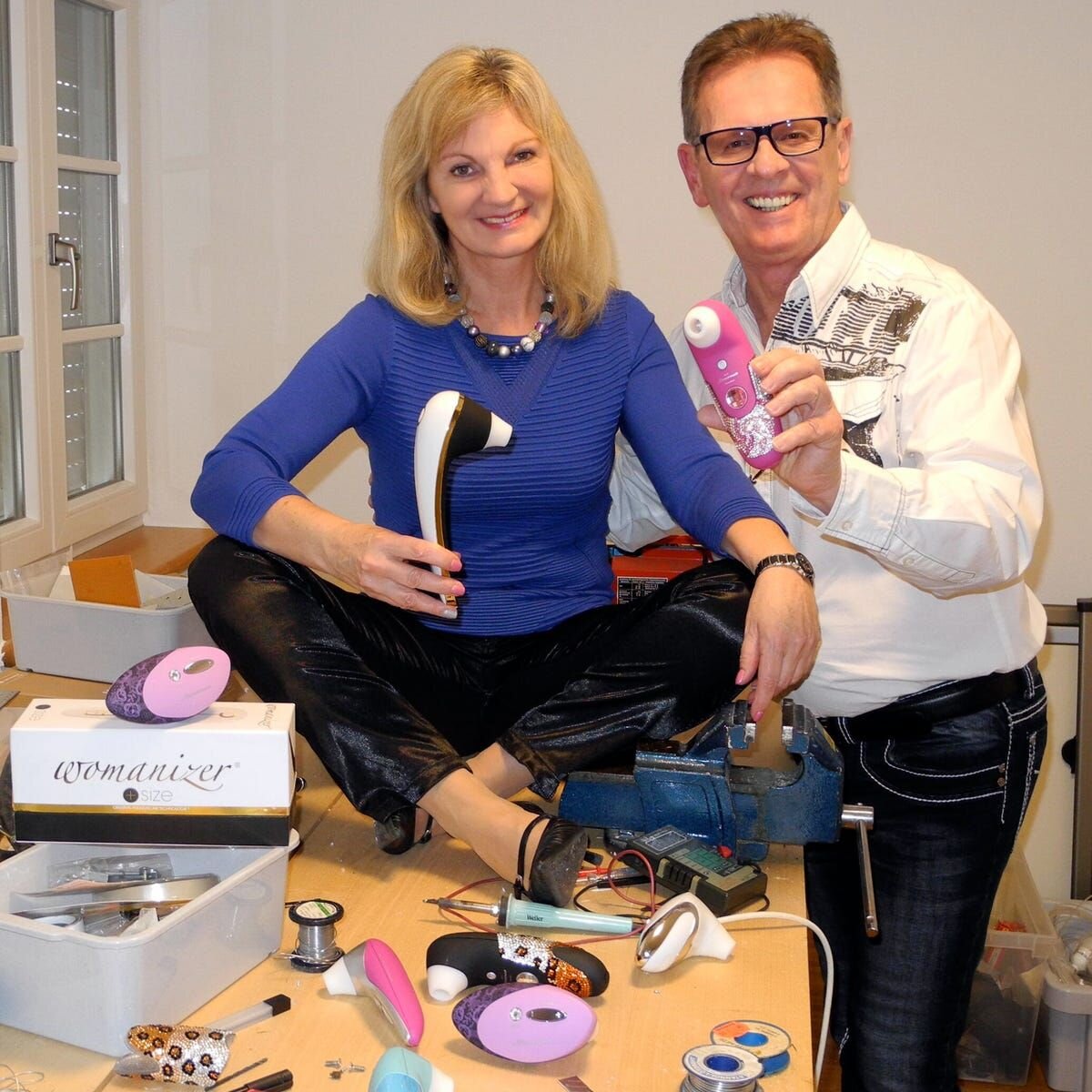 Супруги Ленке, изобретатели воздушных (вакуумных) стимуляторов клитора и создатели бренда Womanizer