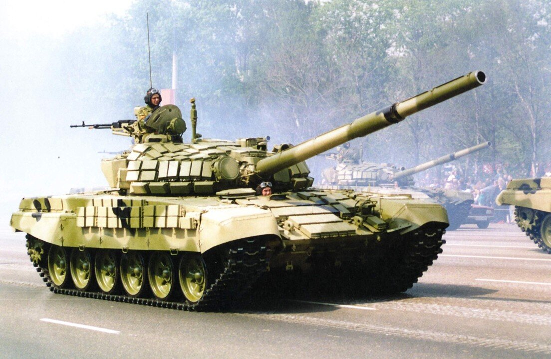 Т-72С. В 90-е годы в Иран было поставлено более 400 таких машин