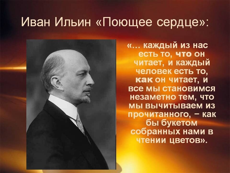 Ильин иван александрович презентация