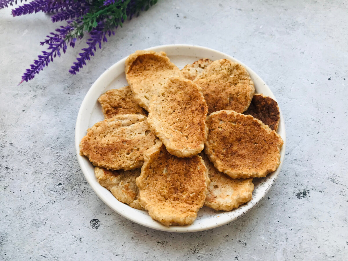 Панкейки из овсянки и банана