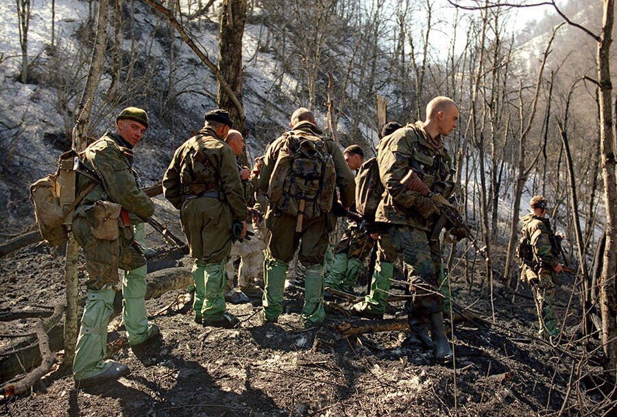 Фото десантников в чечне