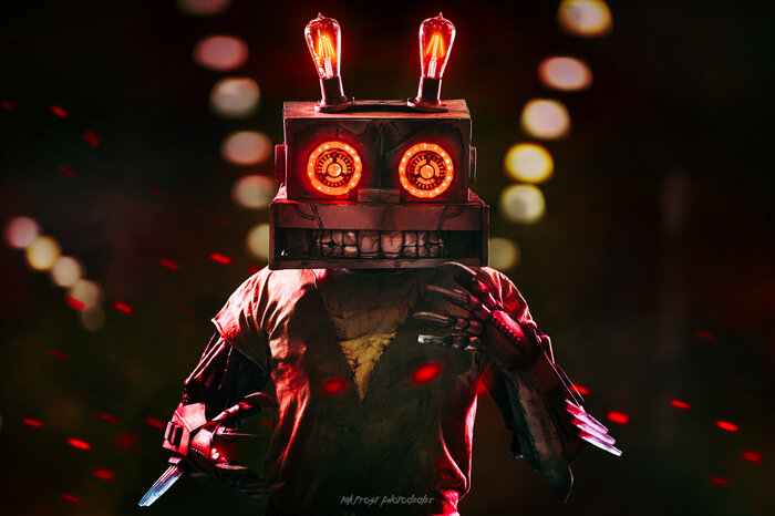 Заяц не в первый раз появляется в творчестве, показывая что вызывал ужас не только у меня...