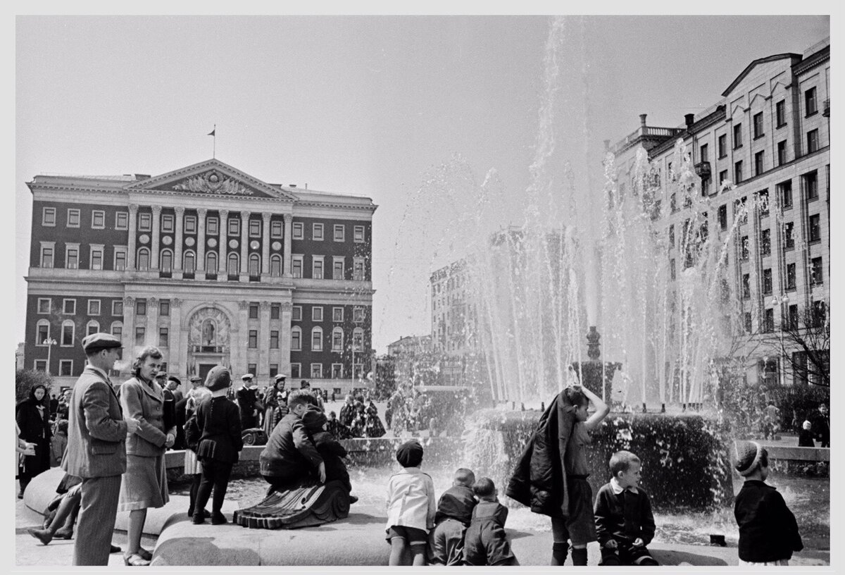 Москва 1950 год фото