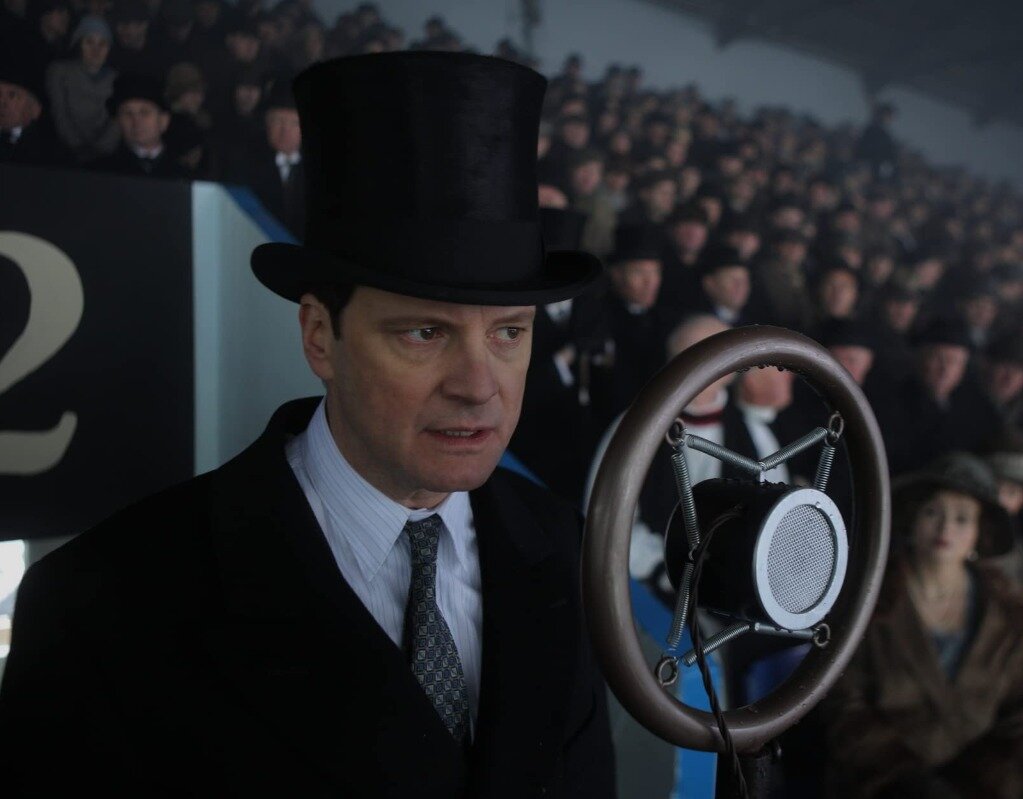 Кадр из фильма "Король говорит" 