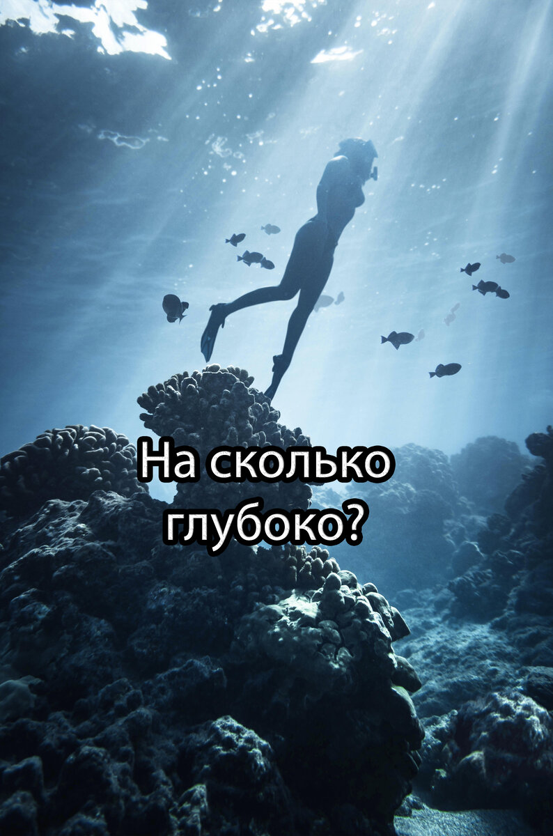 На сколько глубоко человек способен уйти под воду? | Фактоза | Дзен