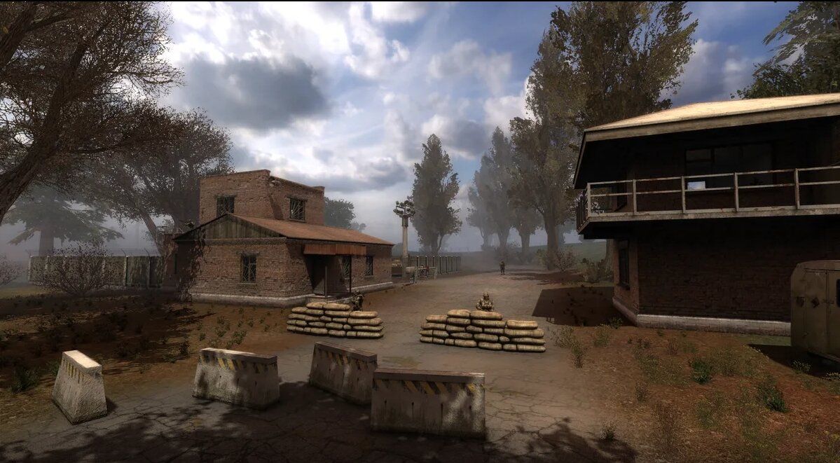 Армейский блокпост на Кордоне.