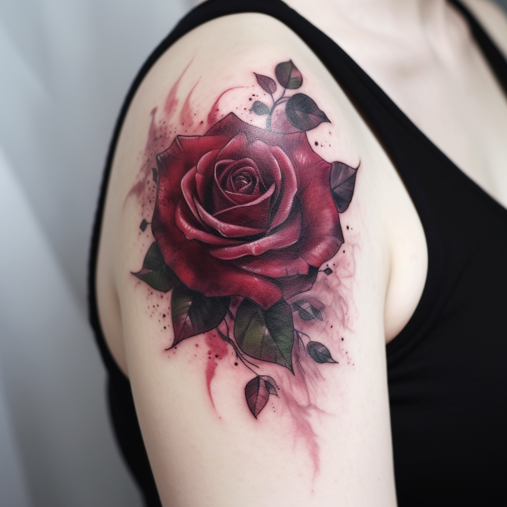 Татуировки розы: значение и 477 фото и эскизов