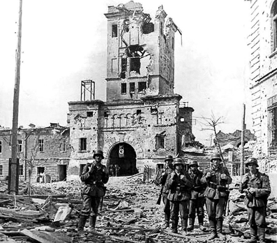 Фото брестская крепость 1941 1945