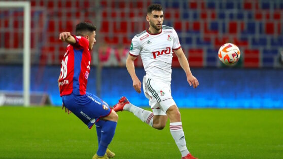    ЦСКА прервал победную серию в РПЛ, сыграв вничью с "Локомотивом" Анна Белая