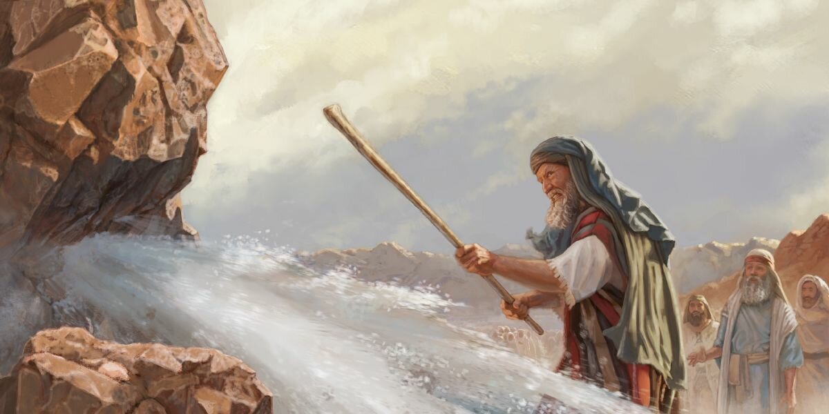 В поте лица будешь добывать. Moses Моисей. Посох Моисея. Моисей пророк Израиля. Жезл пророка Моисея.