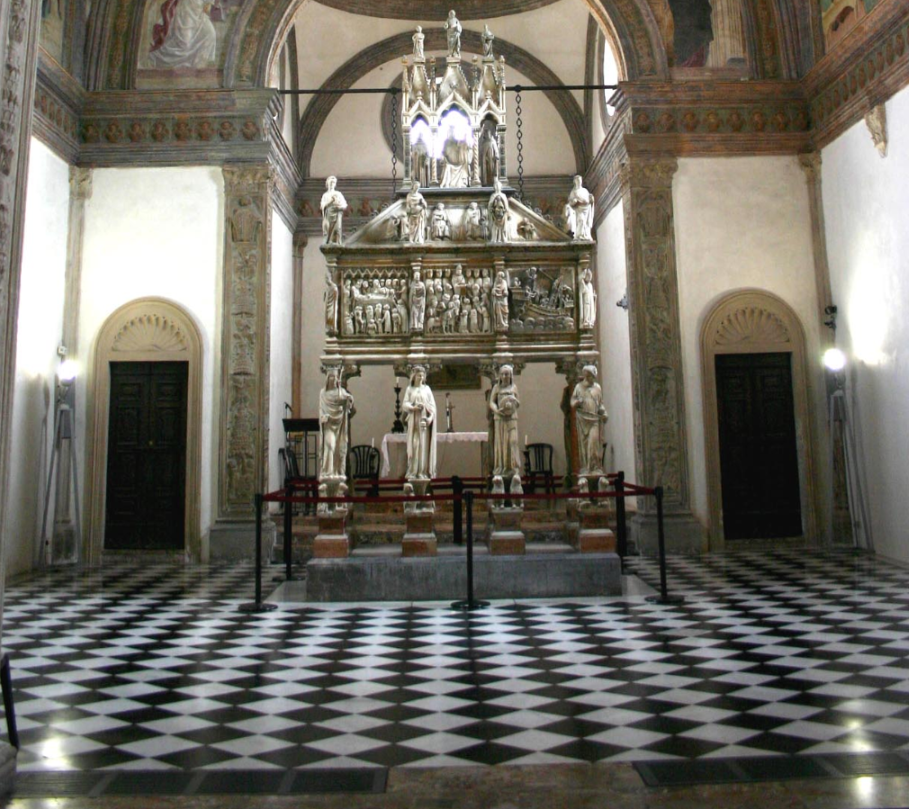 Ковчег с мощами Святого Пётра в капелле Портинари