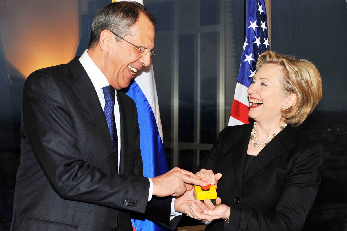 Сергей Лавров и Хиллари Клинтон. Фото: nypost.com