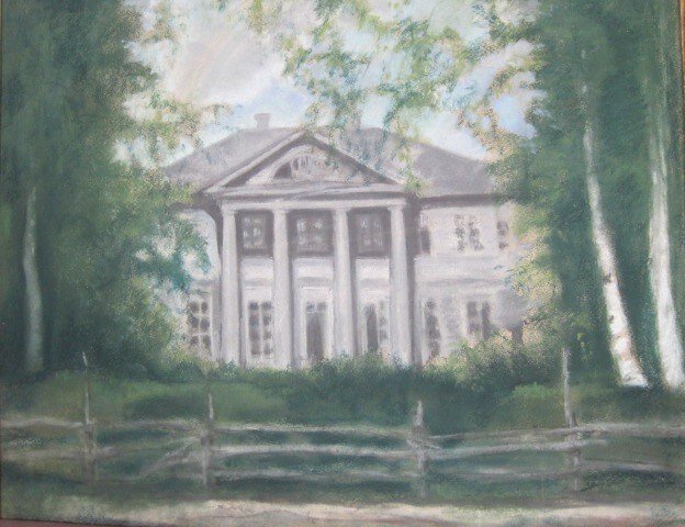 Д.Д. Бушен. Усадебный дом Кузьминых-Караваевых в Борисково. 1909-1917-е гг. ГБУК ТГОМ