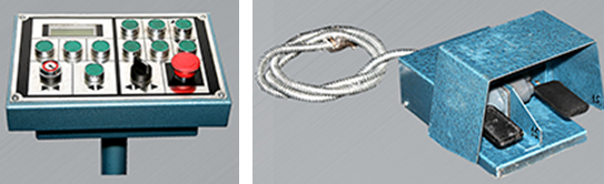 Пульт управления  и электропидали 