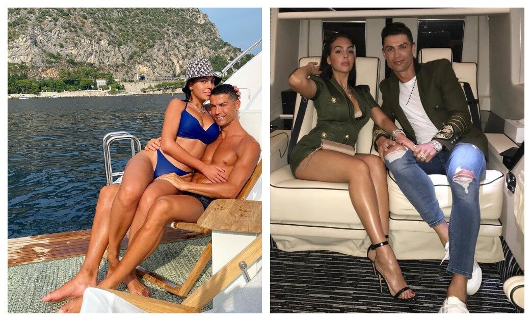    Криштиану Роналду часто фотографируется со своей подругой Джорджиной. Фото: Соцсети Криштиану Роналду